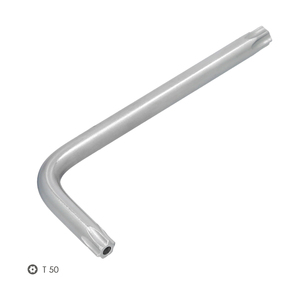 Chiave Torx Inviolabile Standard in Acciaio Cromo Vanadio Professionale T50 - Product Image 3