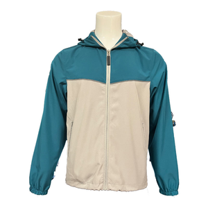 Veste coupe-vent en nylon imperméable pour hommes, conception personnalisée, été automne, léger, vélo de randonnée, résistant à la pluie - Product Image 6