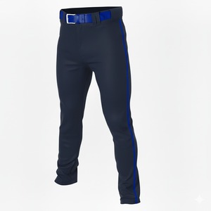 Pantalons de baseball pour hommes tendance fabriqués au Pakistan, matière douce, couleur unie, entraînement sportif, pantalons d'équipe de baseball - Product Image 4