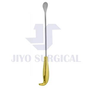 Vente chaude Ce Dissecteur mammaire spatulé certifié avec poignée en or 33 cm et 42 cm Dispositif médical en acier inoxydable - Product Image 2