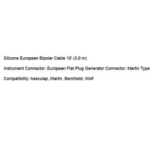 Cable Bipolar Flexible de Acero Inoxidable para Uso Industrial |   Cable Eléctrico de Fuente de Alimentación Manual Resistente a Altas Temperaturas QUIRÚRGICO - Product Image 2