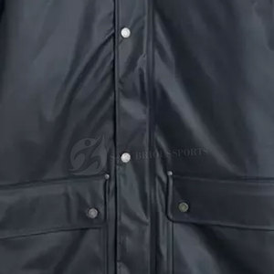 Chubasquero impermeable de la mejor calidad, chubasquero unisex hecho con 100% poliéster/nailon - Product Image 5
