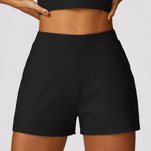 Shorts de sport et de yoga taille haute pour femme, avec poches, séchage rapide, pour la course et le tennis, collection 2026 - Product Image 6