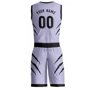 Conjunto de uniforme de baloncesto de nuevo diseño éxito de ventas, ropa de baloncesto sublimada transpirable de talla grande con logotipo personalizado de secado rápido - Product Image 2