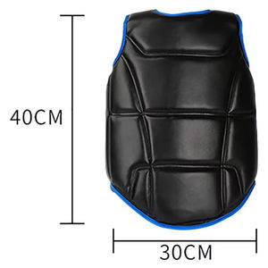 Protection Thoracique en Cuir de Haute Qualité pour Kickboxing, MMA, Muay Thai, Taekwondo, Arts Martiaux, Entraînement, Personnalisable - Product Image 3