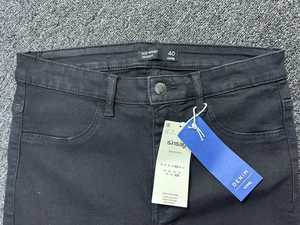 Jagging en denim taille moyenne pour dames - Product Image 4