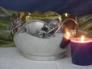 High Quality Copper-Finished <b>Metal</b> Serving <b>Bowls</b> for Luxury Weddings Restaurants Hotels-for Fruit Dishes - Product Image 3