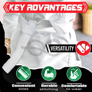 Ceintures d'arts martiaux à motifs populaires unisexes de haute qualité sac à dos de gymnastique d'entraînement de karaté personnalisable OEM couleur martial pour adultes - Product Image 3