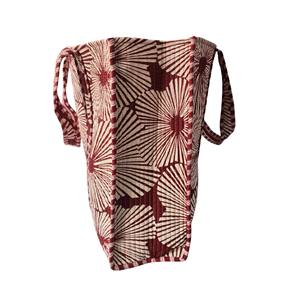 Sac fourre-tout en coton 100% fait main en Inde, imprimé à la main, matelassé, pour les voyages et les courses - Product Image 3