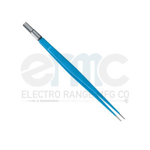 2025 diseño profesional de alta calidad ERMC Clase II certificado CE enchufe plano europeo accesorio fórceps bipolares rectos instrumento - Product Image 6