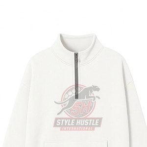Nueva Llegada, Venta Directa de Fábrica, Sudaderas con Media Cremallera para Mujer, Diseño Personalizado, Venta en Línea - Product Image 2