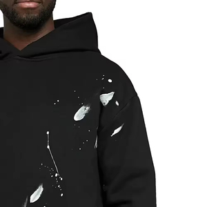 2025 Ronpex International Fashion Sport Winter Men's 100% Cotton Breathable & Lightweight Drawstring Closure <b>Hip</b> Hop Tracksuit - Product Image 2