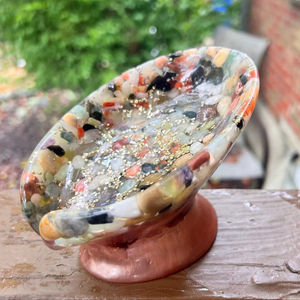 Porte-savon en résine époxy, forme personnalisée, couleur personnalisée, vente chaude, porte-savon en résine de haute qualité - Product Image 1