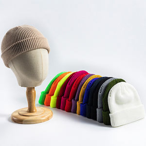 Gorros de Jacquard de invierno para mujer y Niña personalizados de alta calidad, gorro de esquí liso grueso a la moda, gorro de invierno tejido cálido al por mayor - Product Image 3