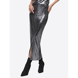 Falda brillante con abertura - Product Image 2