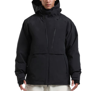 Vestes de ski à capuche pour hommes de qualité supérieure imperméable snowboard utilisé chaud vestes de ski d'hiver pour adultes hommes - Product Image 6