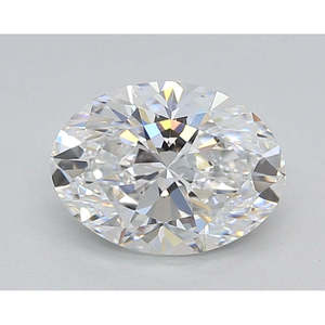 IGI Certifié 1,50 CT Oval Lab Grown Diamond: D Couleur, VS1 Claridad - Product Image 1