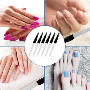 Lime à ongles miniature réutilisable double face avec logo personnalisé de qualité supérieure, en acier inoxydable, OEM ODM, vente en gros, fabriquée en usine - Product Image 6