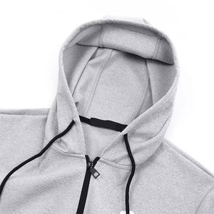 ¡Novedad de 2025! Chándal deportivo cortavientos de invierno personalizado para hombre con cuello con capucha, traje deportivo de diseño - Product Image 3