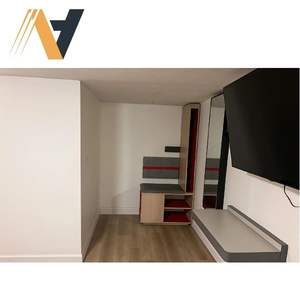 ราคาประหยัดดีไซน์ห้องนอนหรูหราทันสมัยของโรงแรมไม้เนื้อแข็งอเมริกันมาตรฐานยุโรปห้องน้ำห้องรับประทานอาหาร - Product Image 3