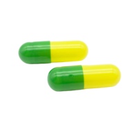 Capsules végétales vides de qualité pharmaceutique prêtes à être expédiées, couleur personnalisée, taille 00 #   0 #