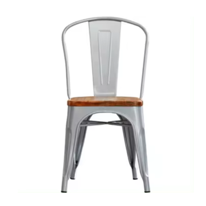 Sillas de comedor de material inoxidable sin brazos de diseño japonés, la mejor calidad para el hogar, Hotel, restaurante, estilo moderno para jardín, uso al aire libre - Product Image 2