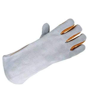 Guantes de Cuero, Guantes de Seguridad para Soldadura Duraderos, Aislantes del Calor, Resistentes al Desgaste, con Longitud Extendida - Product Image 5