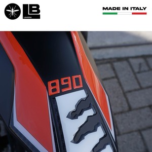 Adesivi Protettivi 3D Personalizzati per Parafango Moto Compatibili con KTM 890 Adventure 2021-2022 - Product Image 5