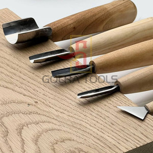 Nouvel ensemble de 5 outils de sculpture sur bois, style très demandé, marque privée - Product Image 5