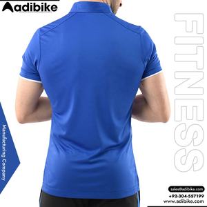 Polo chemise Sublimation imprimé meilleure vente chemises demi manches sur mesure hommes gym Fitness hauts 2025 haute qualité - Product Image 6