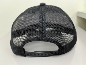 Casquettes de baseball en maille de haute qualité avec logo brodé personnalisé, visière incurvée, 5 panneaux, en polyester/coton - Product Image 5