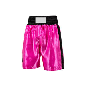 Pantalones cortos de boxeo de diseño personalizado para hombre, ropa deportiva personalizable para entrenamiento de artes marciales, bajo MOQ, servicio OEM disponible - Product Image 2