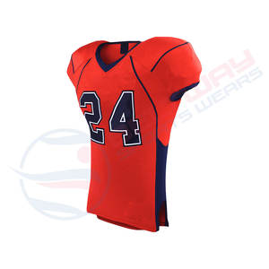 Fabriqué au Pakistan Fabricant de conception personnalisée Uniformes de football américain de haute qualité Votre propre maillot de football américain pour hommes - Product Image 3