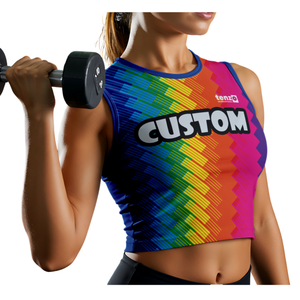Tenzo Intl OEM ODM Woven Sublimation Custom Printing Eco-Friendly <b>Women</b> Fitness Polyester Spandex Quick Dry Workout <b>Gym</b> Logo - Product Image 3