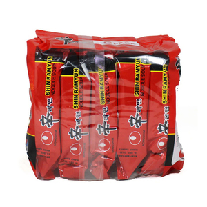Shim Shin Ramyun Family Pack, บะหมี่กึ่งสำเร็จรูปรสเผ็ดแบบเกาหลีพร้อมอาหารทะเล - Product Image 1
