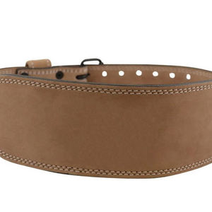 Cinturón de Gimnasio Unisex de Cuero Vacuno de Calidad al por Mayor, 13 mm, Antideslizante, con Logotipo Personalizable, Hebilla Resistente, Soporte Lumbar para Levantamiento de Pesas - Product Image 4