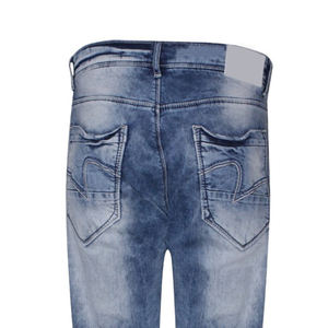 Pantalon en jean à motif droit confortable pour femmes Offre Spéciale tissu en toile avec sérigraphie Top best-seller du fabricant - Product Image 6