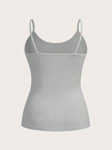 <b>Women</b> Solid Color Camisoles <b>Vest</b> <b>Women</b> Tank <b>Tops</b> Female Summer Sexy Strap Basic <b>Tops</b> Sleeveless Camisole T-shirt - Product Image 2