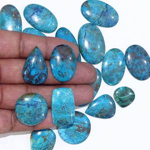 Lot en gros de cabochon shattuckite fait à la main en quartz naturel de forme et de taille mélangées pour la fabrication de bijoux - Product Image 2