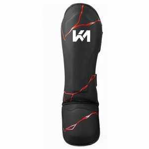 Protège-tibias de baseball confortables à double sangle en cuir véritable PU pour hommes – Prix usine - Product Image 5