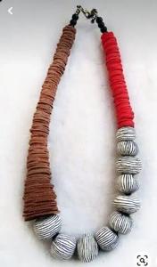 Collar de cuentas de resina para regalo de cumpleaños para fiestas de boda compromiso fiestas de Navidad y ropa de oficina - Product Image 3