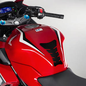 Protection de réservoir antidérapante noire pour moto sport, couvre-réservoir, protection moto - Product Image 5