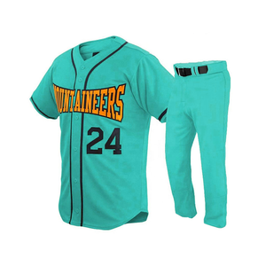 Nuevo equipo Club Softball Jersey sublimación venta al por mayor hombres uniforme de béisbol en blanco personalizado - Product Image 5