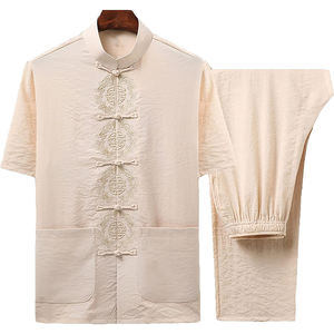 Nuevo Conjunto de Kung Fu Chino Tradicional de Primera Calidad para Hombre, Informal, Cómodo, Ligero, Transpirable, Duradero, de Secado Rápido, 100% - Product Image 3