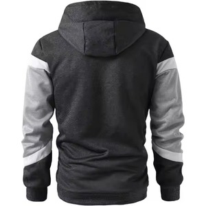 Fabricant de vêtements Sweatshirts unis personnalisés Vente en gros Sublimation OEM Broderie unisexe Sweats à capuche unis en polyester pour hommes - Product Image 2