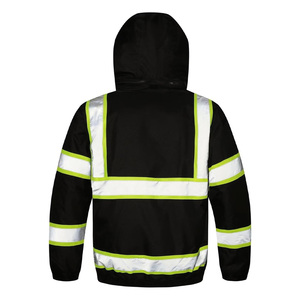 เสื้อแจ็กเก็ตความปลอดภัยสะท้อนแสงสำหรับงานปักลายโลโก้ตามสั่ง - Product Image 5