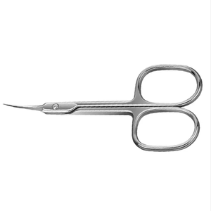 Tijeras profesionales para cutículas de uñas de alta calidad, súper delgadas, Extra finas, curvadas, de cerámica, afiladas, de acero inoxidable, para manicura de belleza - Product Image 3