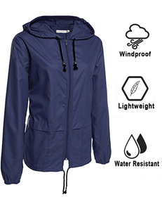 Light Blue Soft Shell Woven Quilted Waterproof Windbreaker <b>Jacket</b> Hooded <b>Zip</b> <b>up</b> Outerwear for Winter Hiking Travel - Product Image 6