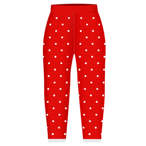 Ensemble de pyjama en satin à pois Delta Sigma Theta DST Tunique respirante pour la saison d'automne - Product Image 3