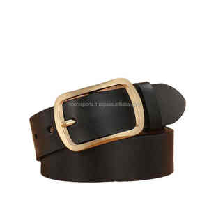 เข็มขัดหนัง100% สำหรับผู้ชายสายรัดแบบลำลองทำจากวัสดุที่กำหนดเอง - Product Image 1